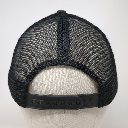 Buck's Bags Trucker Hat Black White Blue One Size Mesh Snapback Southwest Patch