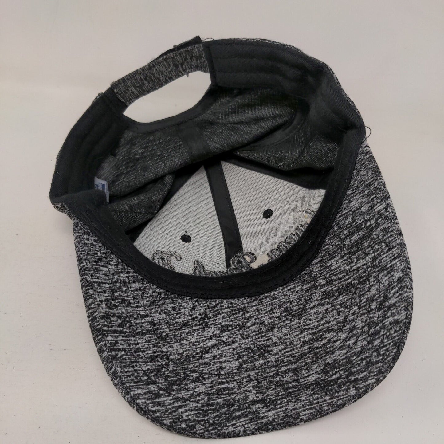 Cocoa Beach FL Strapback Hat Gray One Size Embroidered Vent Holes