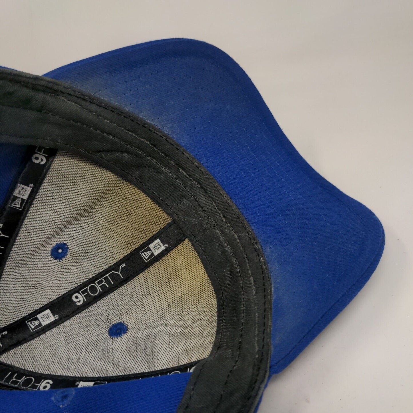 NFL New York Giants Strapback Hat Blue 9Forty Embroidered Big Logo Hit