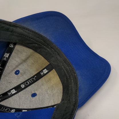 NFL New York Giants Strapback Hat Blue 9Forty Embroidered Big Logo Hit