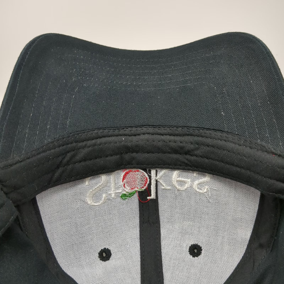 Otto Baseball Cap Black One Size Stokes Fresh Food Market Strapback Cotton Hat