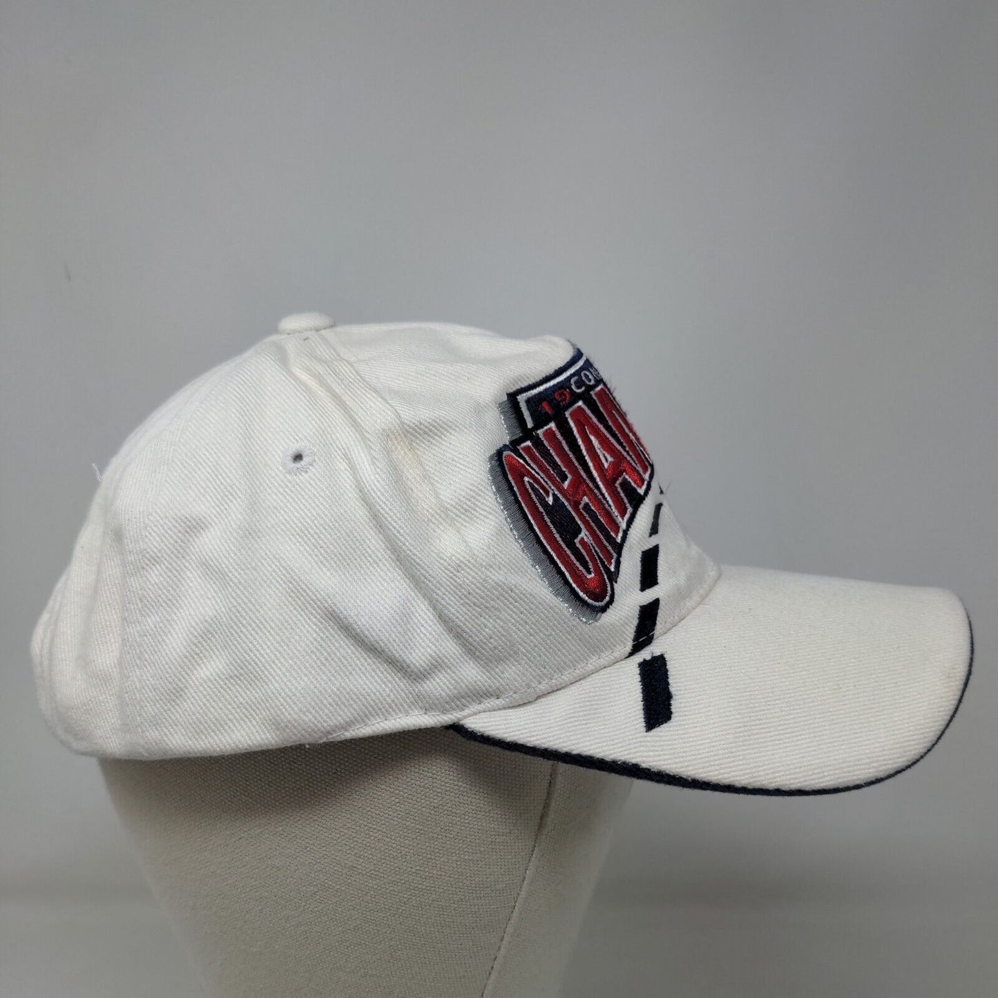 SPL 28 Men's Strapback Hat White OSFA Embroidered Tennessee Titans Logo