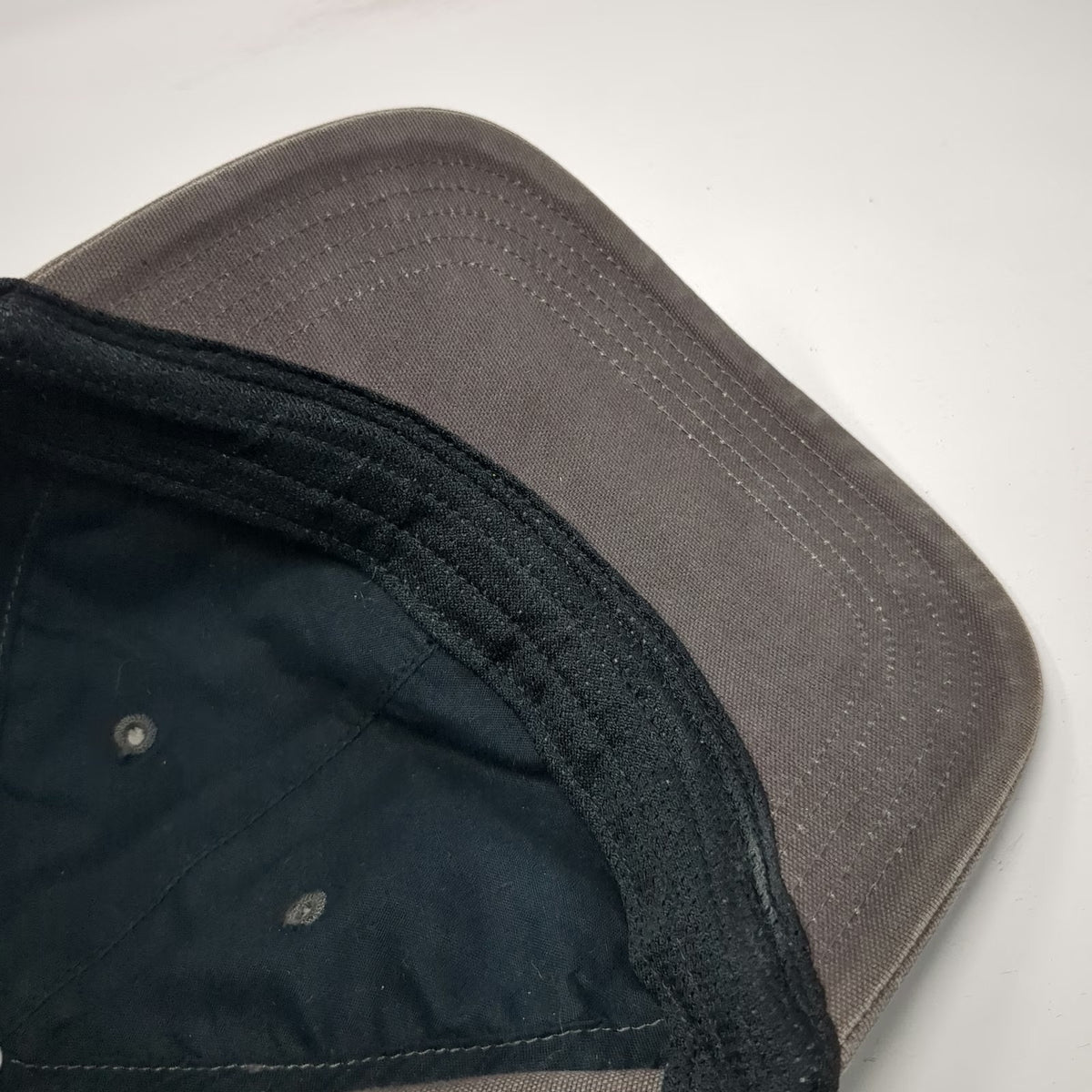Carhartt Odessa Baseball Cap Gray One Size Strapback Washed ParkMyCloud Hat
