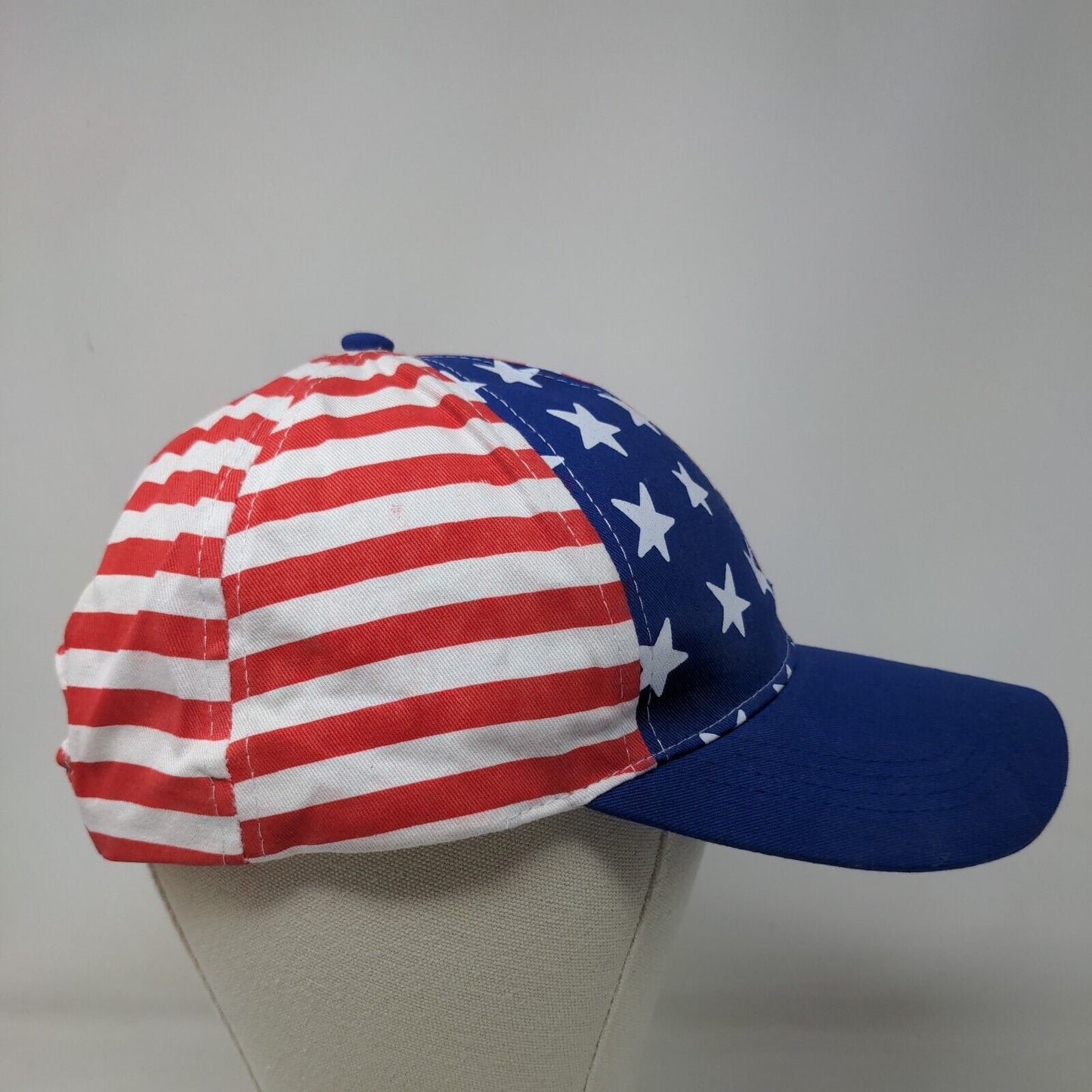 American Flag Patriotic Snapback Hat Multicolor One Size Adjustable Gertex