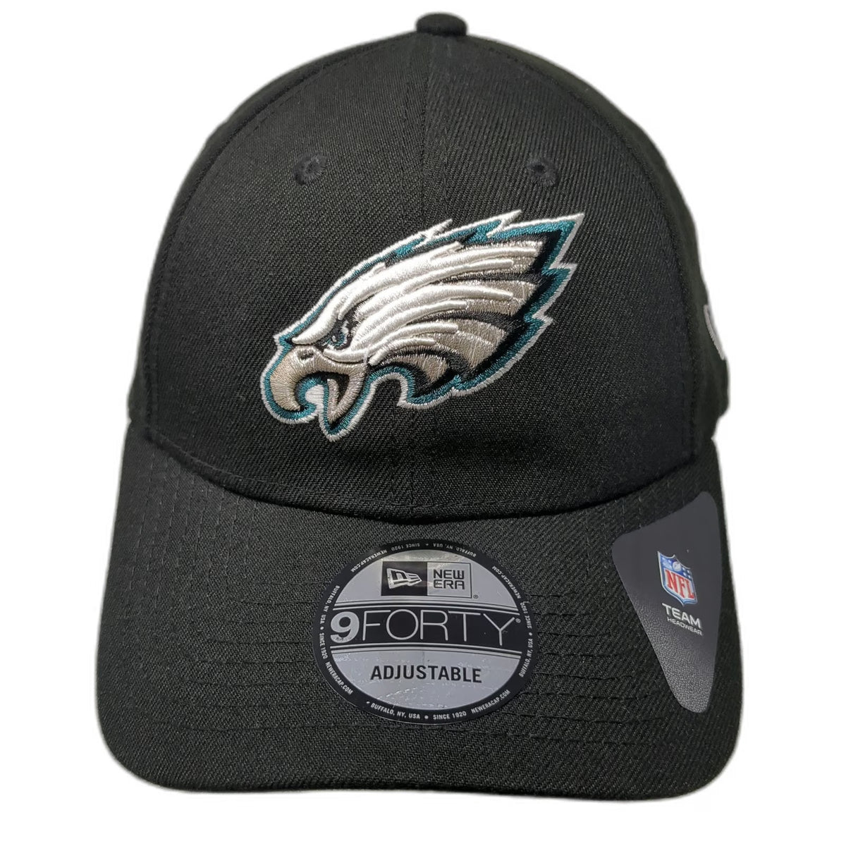 New Era Philadelphia Eagles NFL Snapback Hat Black One Size Embroidered Logo