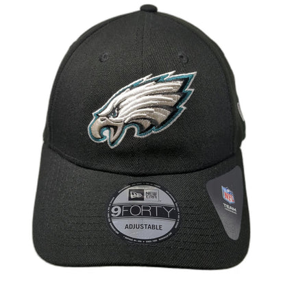New Era Philadelphia Eagles NFL Snapback Hat Black One Size Embroidered Logo
