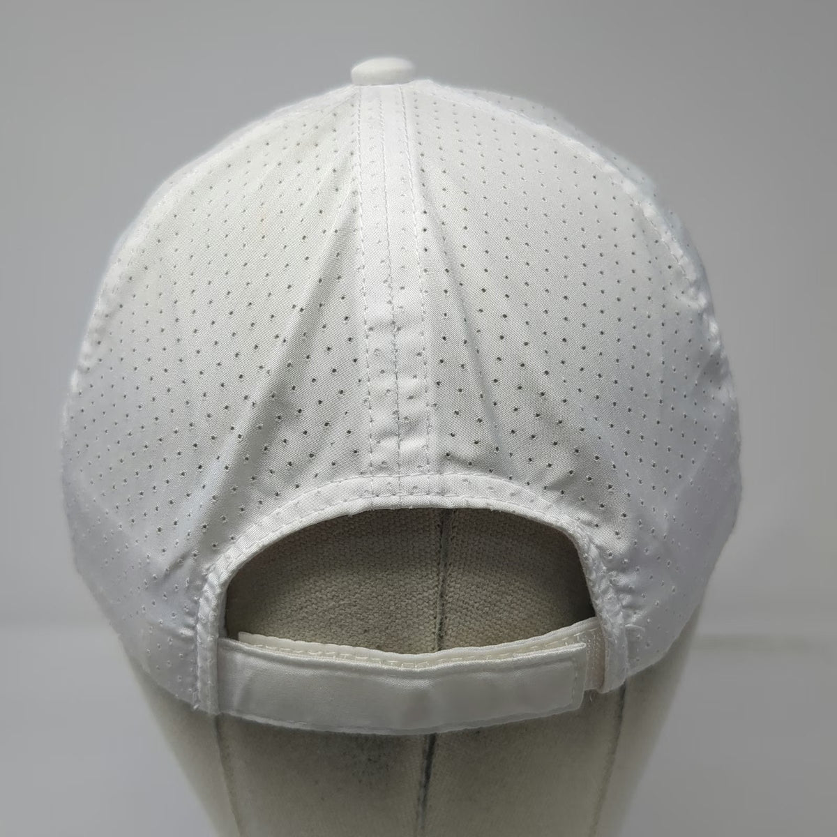 Port Authority Baseball Cap White One Size Fairmont El San Juan Hotel Hat Black