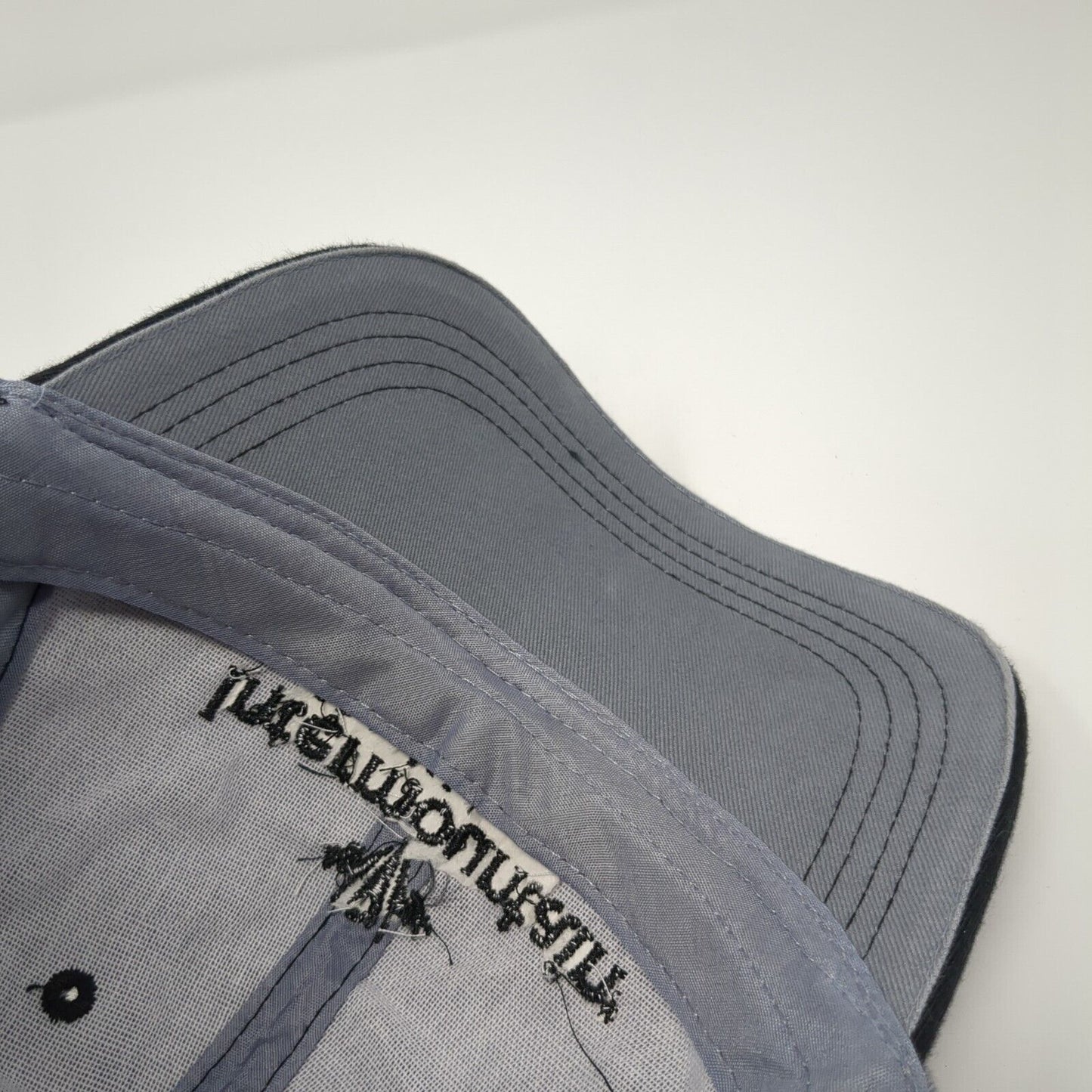 Intermountain Healthcare Strapback Hat Gray One Size Embroidered Solid