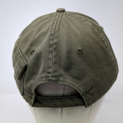 Vitronic Green Baseball Cap One Size Bridge Embroidery Side Pocket Slideback Hat