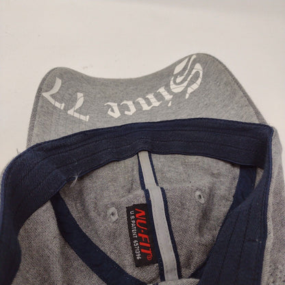 American Eagle Outfitters Since 77 Fitted Hat Gray One Size Nu-Fit