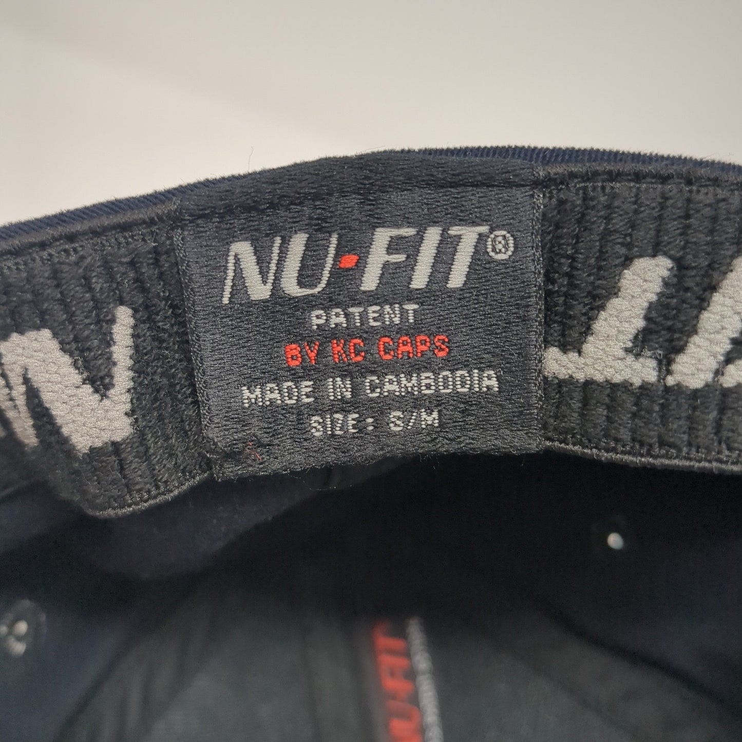 Samaritan Aviation Fitted Hat Blue Medium Embroidered Nu-Fit By KC Caps