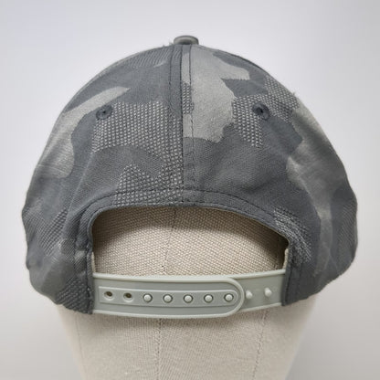 PSG Snapback Gray Camo One Size Hat Masonite Logo Textured Polyester Casual Cap