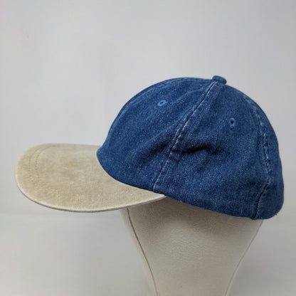 Sportsman Men's Slideback Hat Blue Size OSFA Blank Denim 100% Cotton