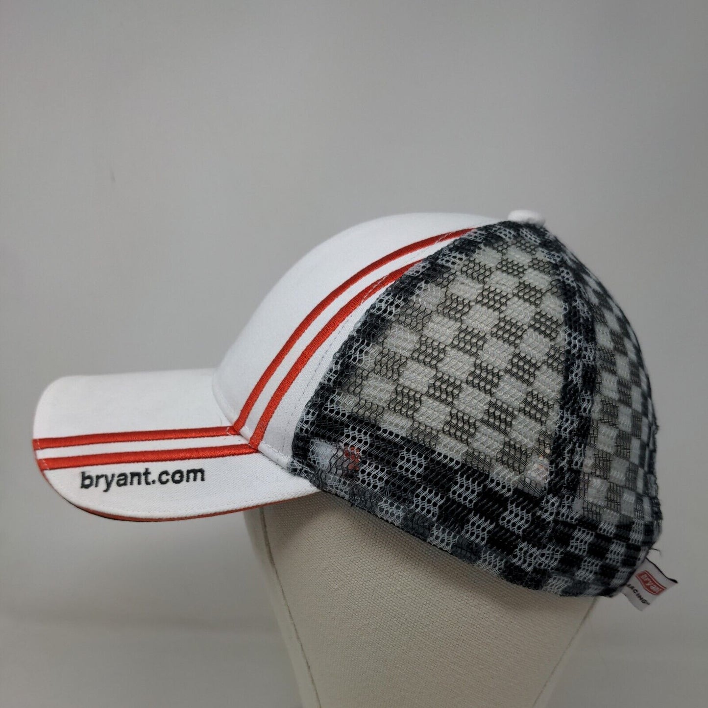 Bryant Racing Men's Snapback Mesh Back Hat Multicolor Embroidered Logo