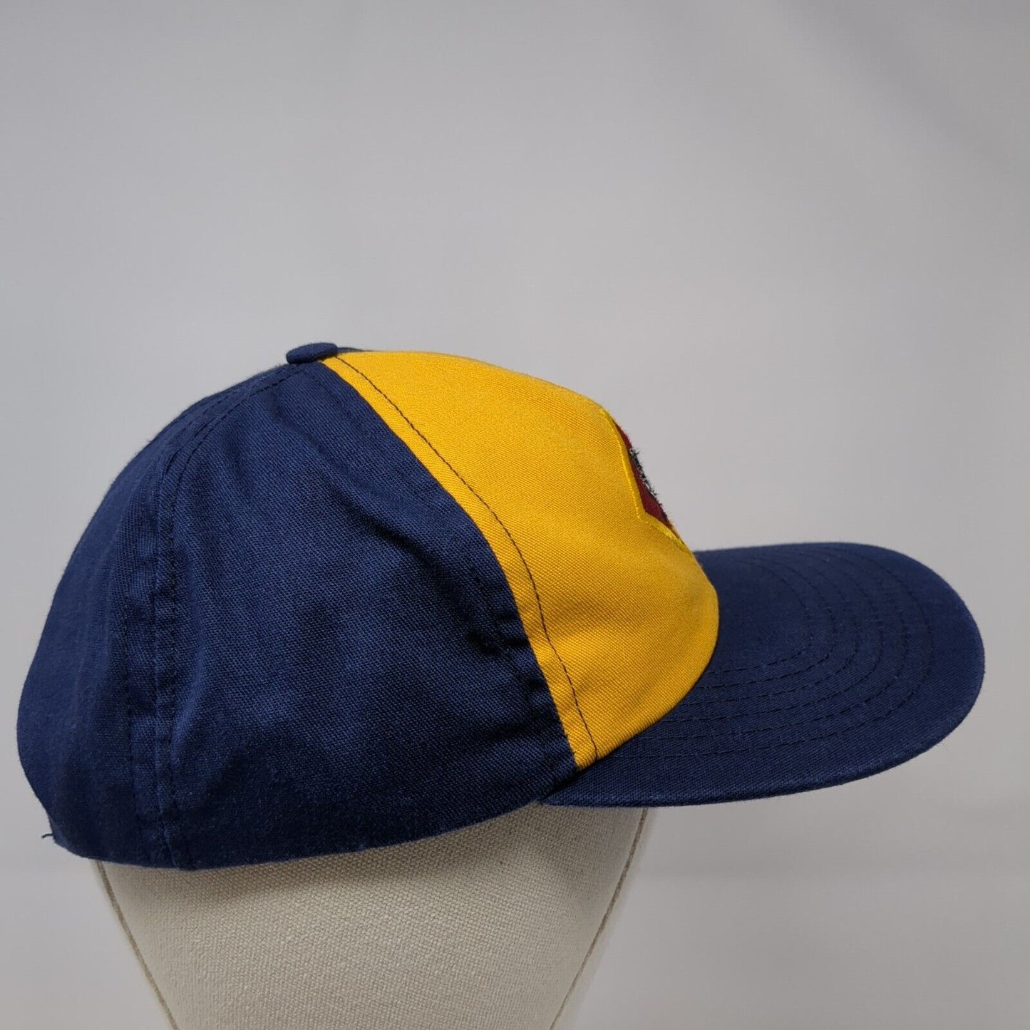 Wolf Snapback Hat Multicolor OS Adjustable Embroidered Vented Holes 6 Panel