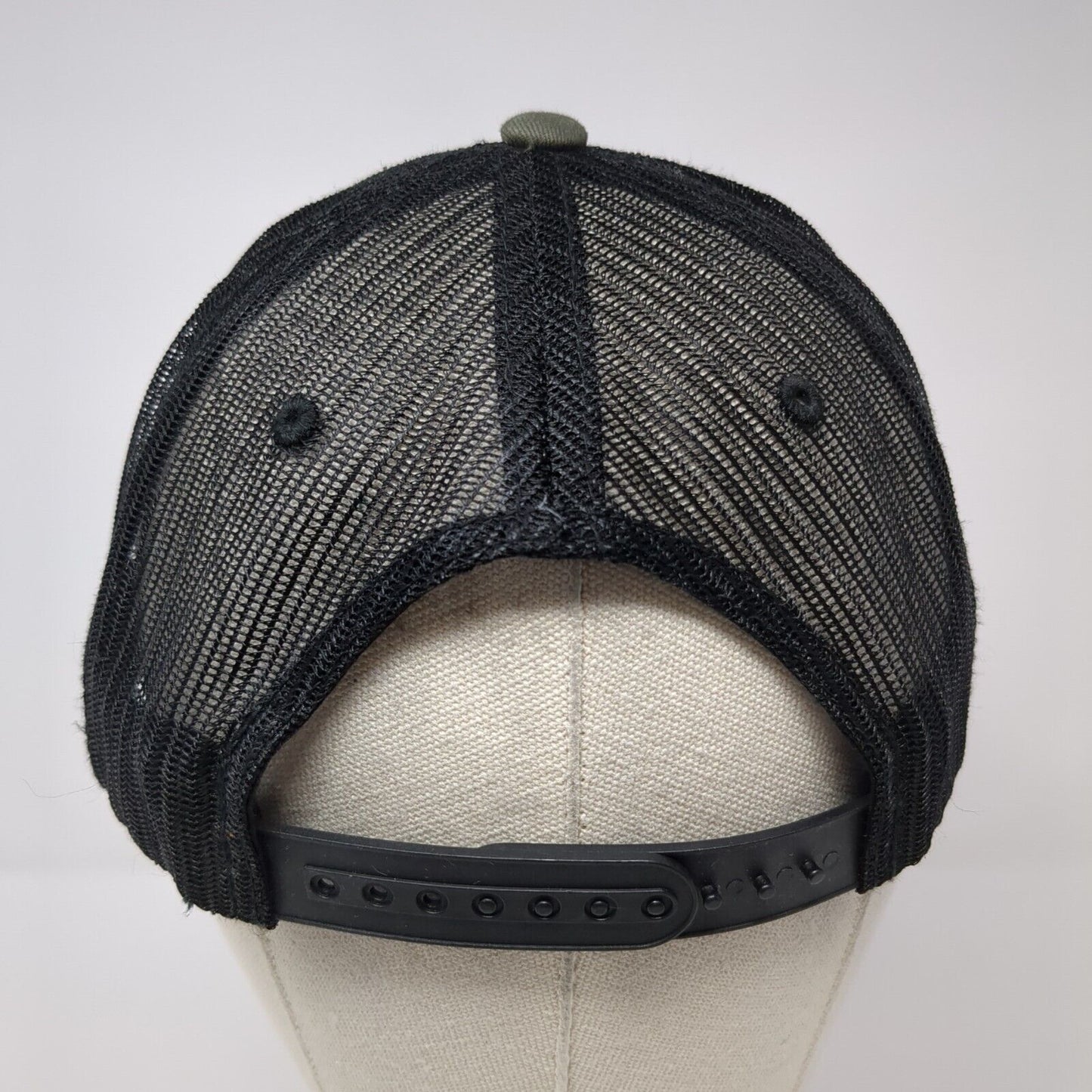 FUEL'D Apparel and Design Snapback Trucker Hat Green OSFA Mesh Back