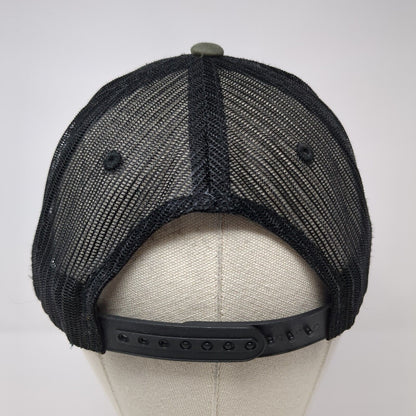 FUEL'D Apparel and Design Snapback Trucker Hat Green OSFA Mesh Back