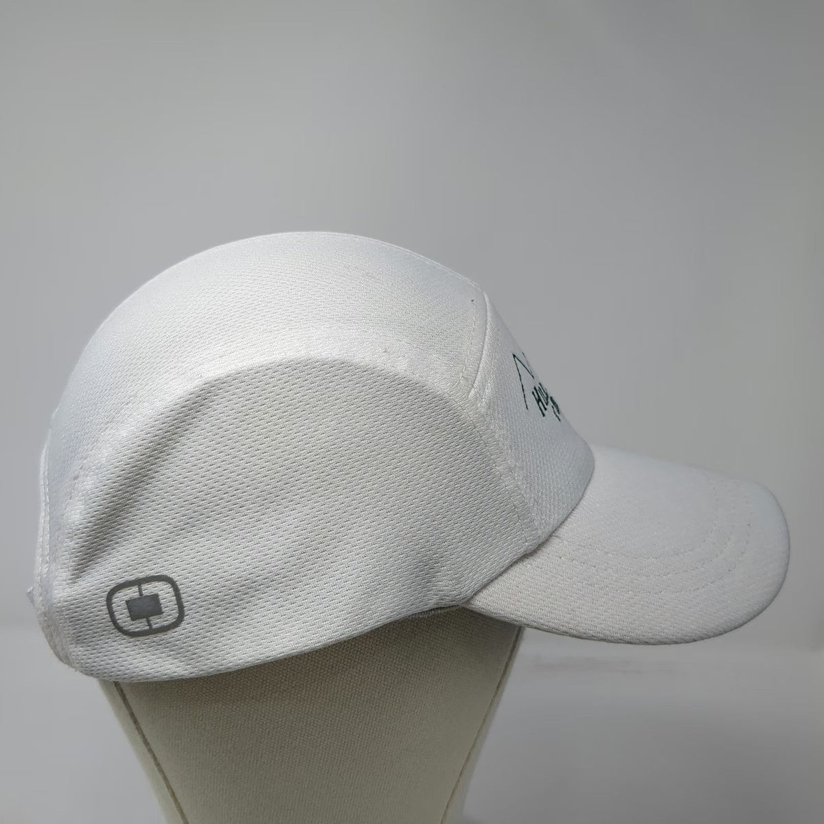 OGIO 5 Panel White One Size Hill Runners of Hunterdon Mesh Sport Slideback Hat