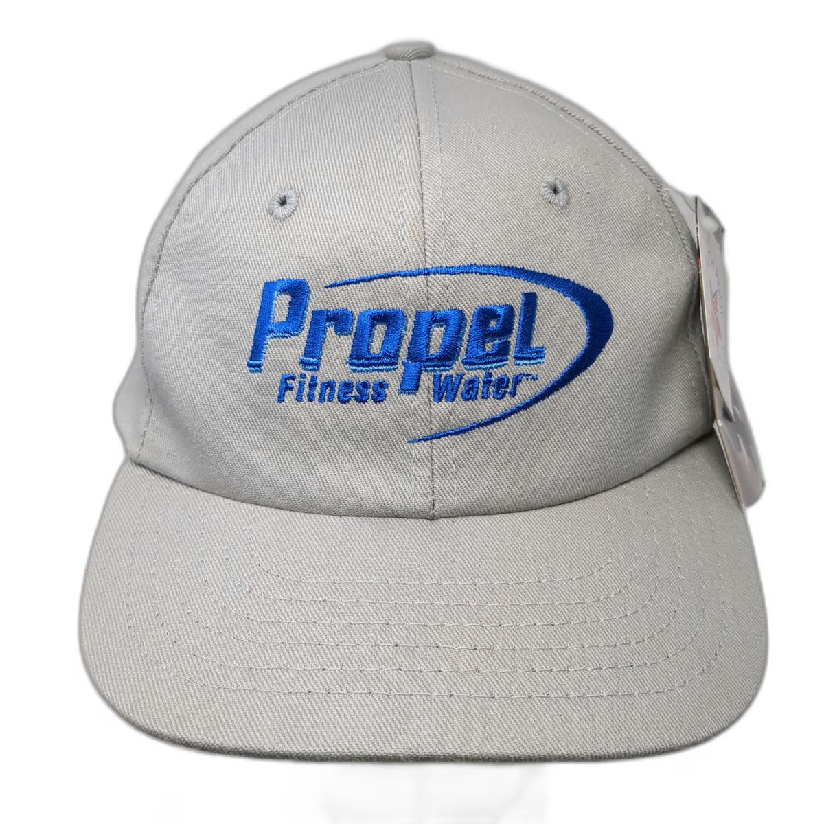 Cap America Baseball Cap Gray Propel Fitness Water Made in USA Blue Hat W/Tags