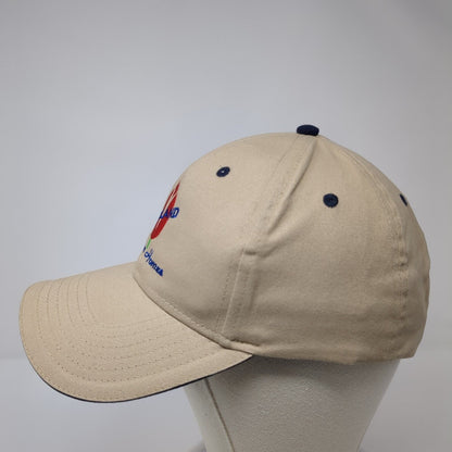 Holland Motor Homes Strapback Hat Tan One Size Adjustable Embroidered Otto
