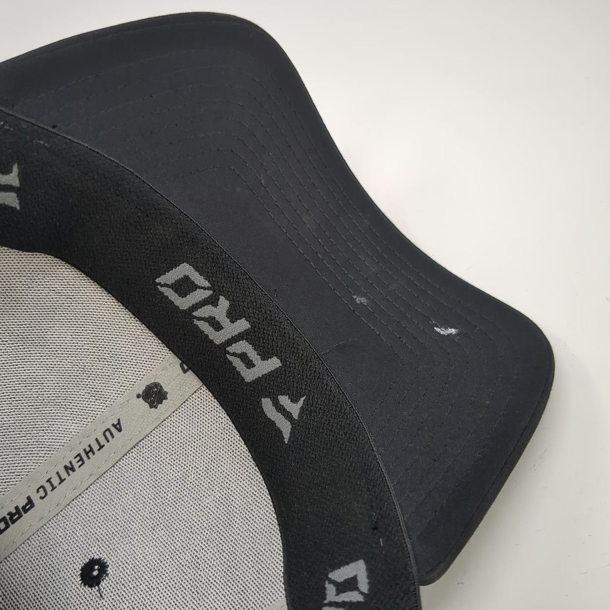 Fanatics San Jose Sharks NHL Hat Baseball Cap Black Gray L Stretch Fit Logo
