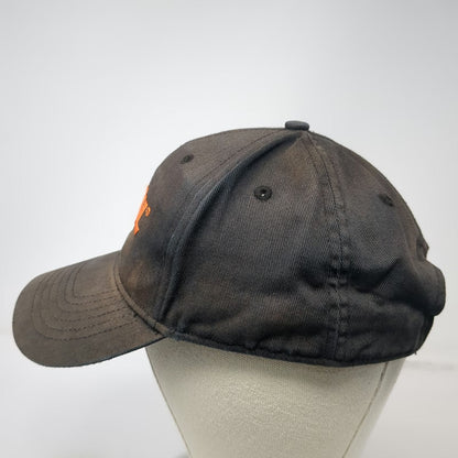 Stihl Baseball Cap Black One Size Strapback Norscot Embroidered Logo Work Hat