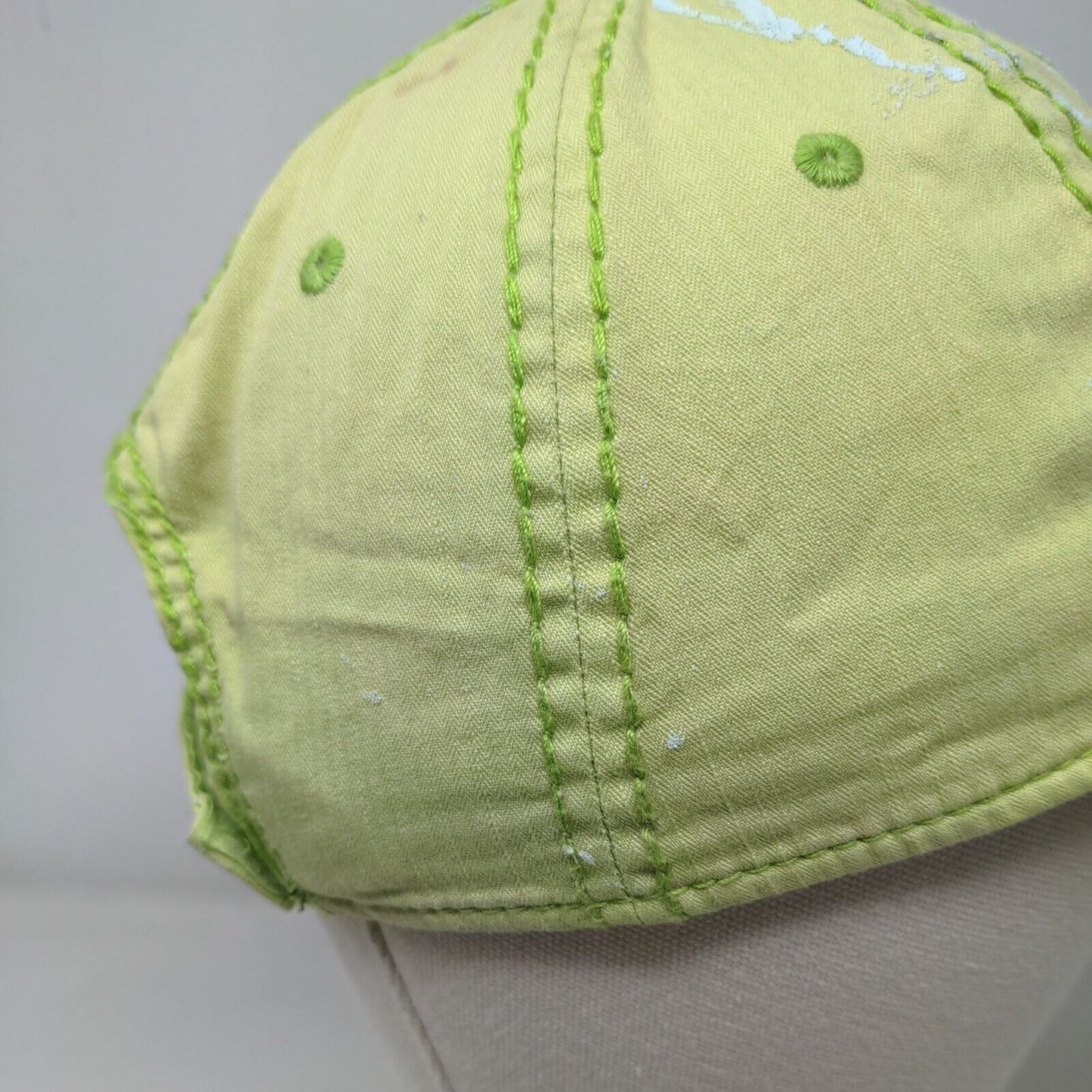 Duck North Carolina Strapback Hat Green One Size Adjustable Embroidered Jhats