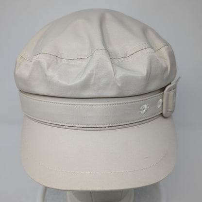 Unbranded Cadet Army Cap Beige One Size Lightweight Military Blank