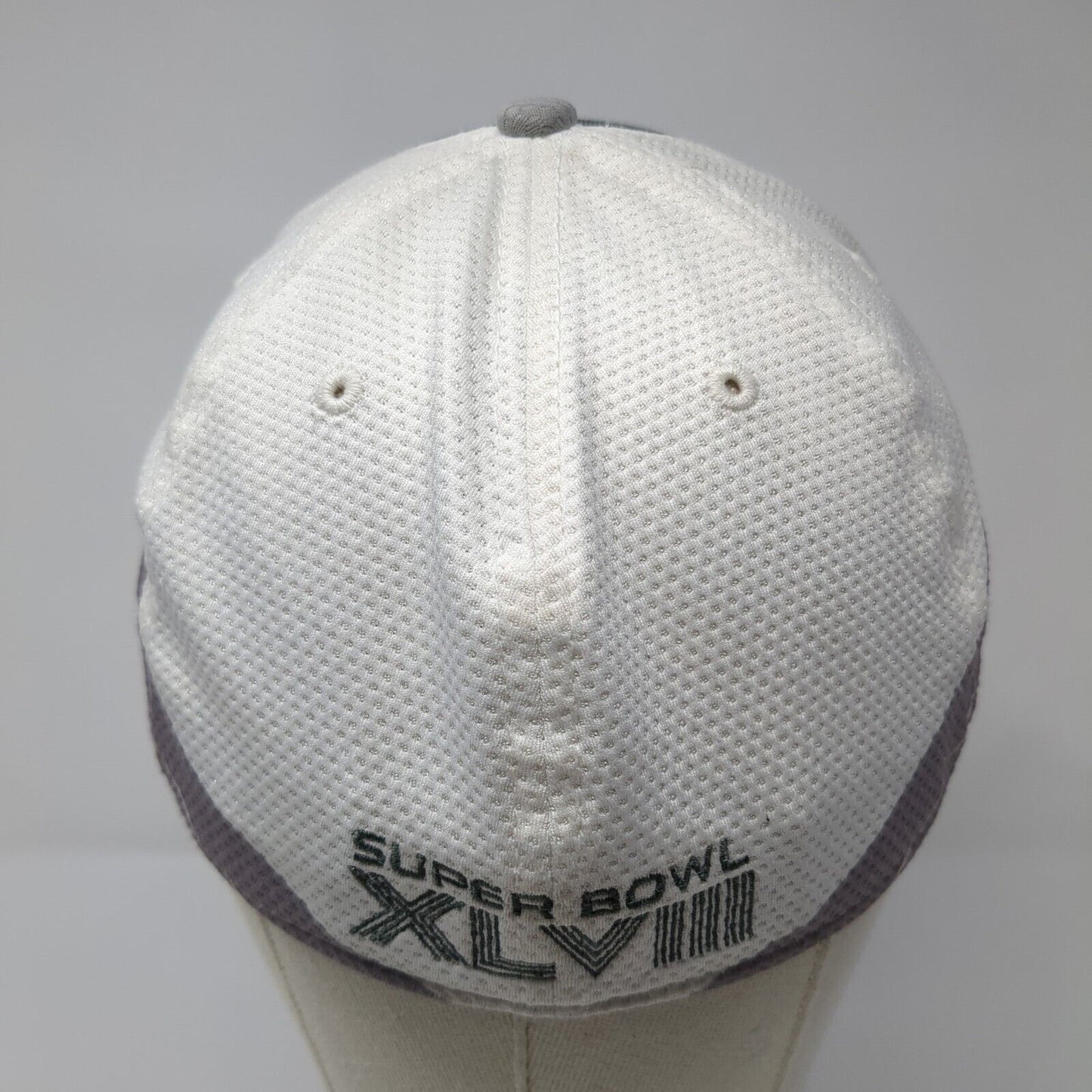 Seattle Seahawks Fitted Hat Gray OSFASuper Bowl XLVIII Logo New Era 39Thirty