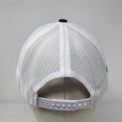 Wounded Warrior Project Snapback Trucker Hat Blue One Size Mesh Back Richardson