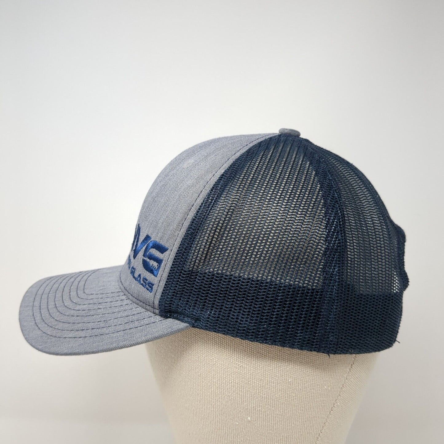 NVG Nu-Vu Glass Snapback Trucker Hat Multicolor One Size Mesh Back