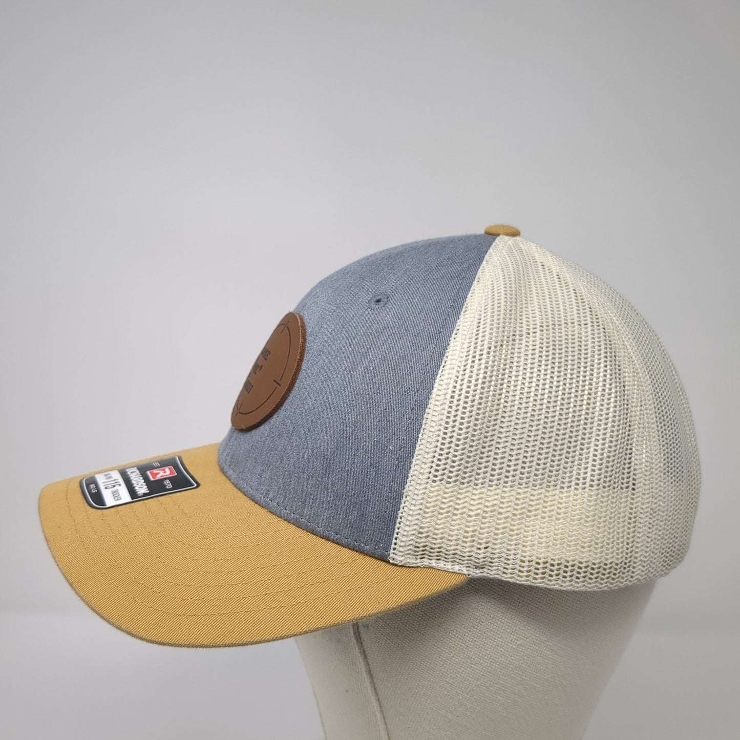 Take The Shot Snapback Trucker Hat Multi Large Adjustable Mesh Back Richardson