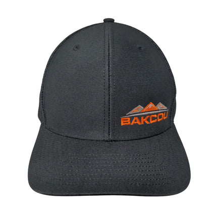 Bakcou Tribe Member Snapback Trucker Hat Black One Size Mesh Back