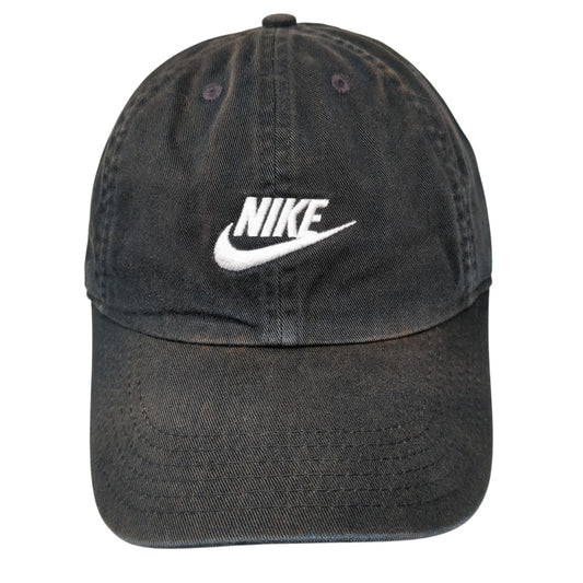 Nike Slideback Baseball Cap Black One Size Adjustable Embroidered Heritage86