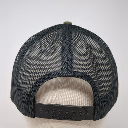 Clays For A Cause Tamarack Grove Snapback Trucker Hat Green OS Mesh Richardson