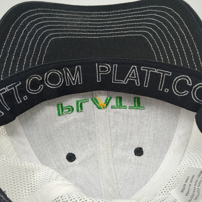 Platt Electric Supply Baseball Cap Black One Size Mesh White Contrast Stitch Hat
