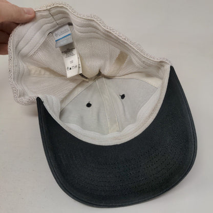 Columbia PFG Fitted Hat Black L/XL Mesh Back Lightweight Breathable 6 Panel