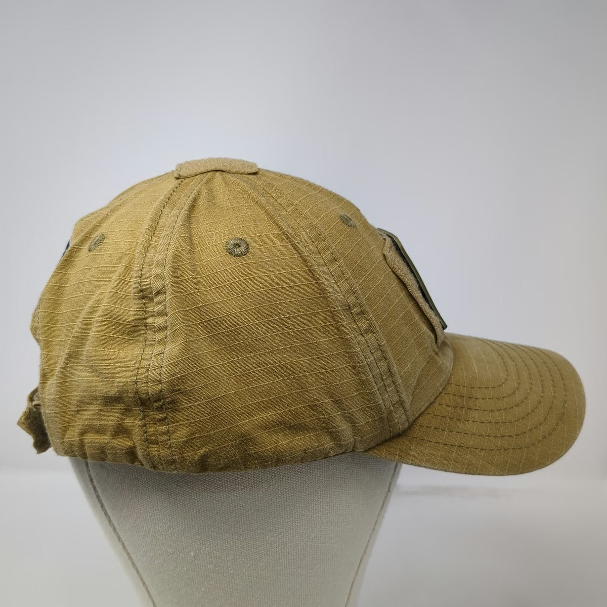 Geissele Baseball Cap Brown One Size Strapback American Flag Tactical Patch Hat