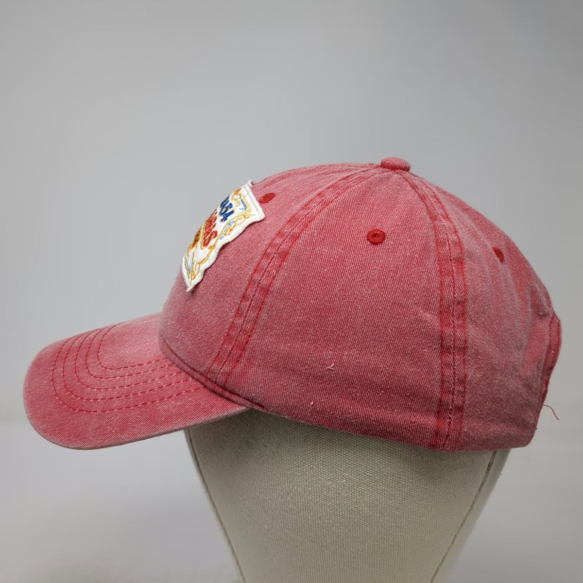 Baseball Cap Red One Size Cocina 54 Empanadas Austin Texas Patch Strapback Hat
