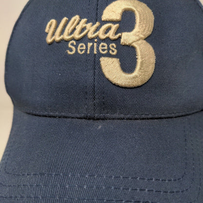 U Control Men's Ultra Series 3 Strapback Hat Blue Size OSFA Embroidered Logo