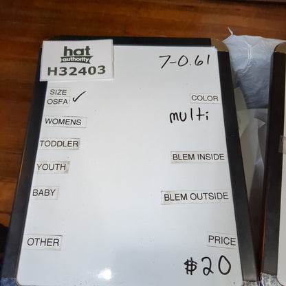 Girl Power Snapback Trucker Hat Multi One Size Adjustable Embroidered Mesh Back