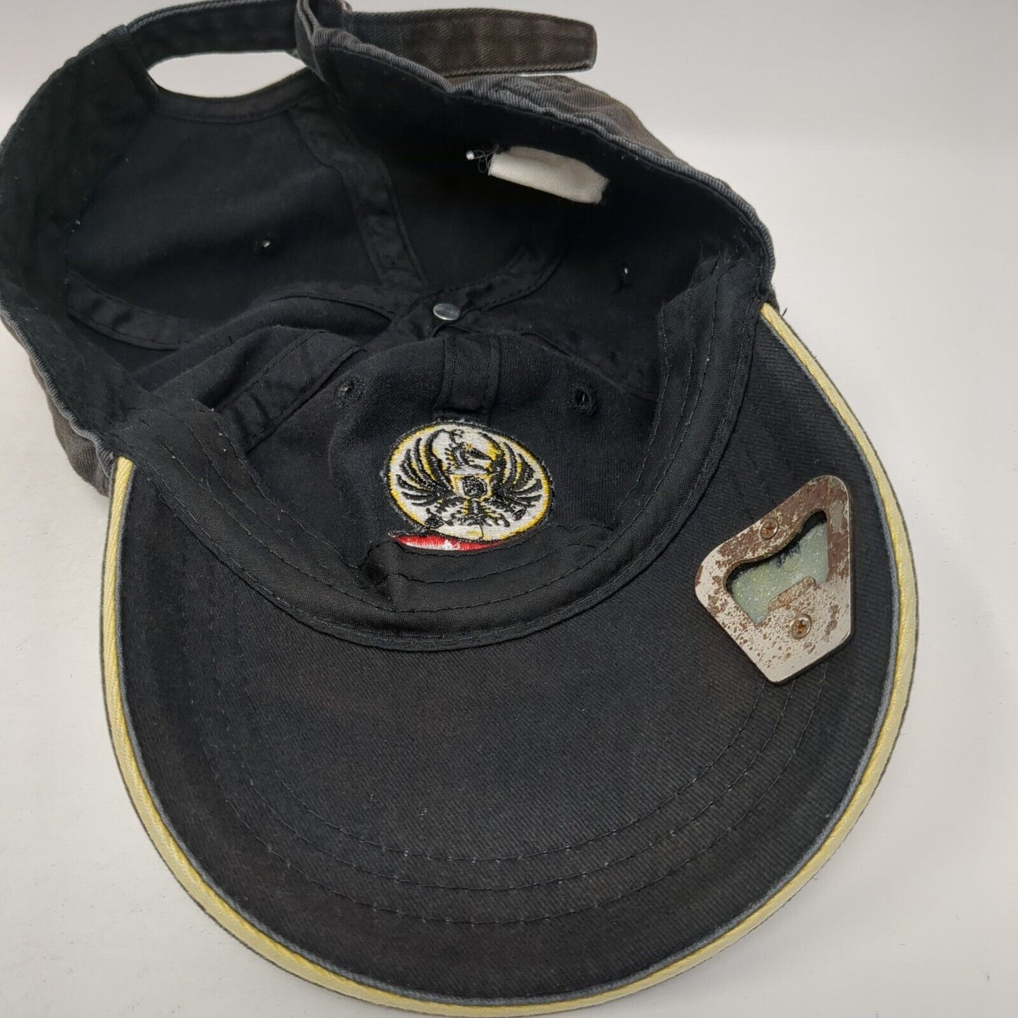 Imperial La Cerveza De Costa Rica Slideback Hat Black OS Bottle Opener