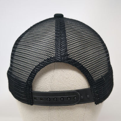 Black Eagle Trucker Hat Black One Size American Flag Mesh Snapback Cap