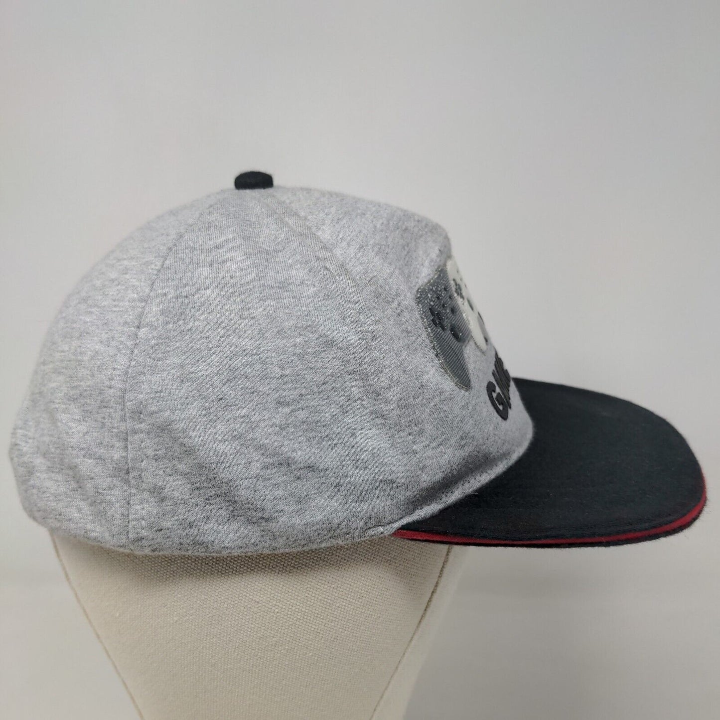 Place Boy's Snapback Hat Gray Black Size S-M 4-7 3D Game On Logo