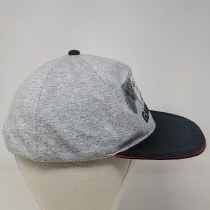 Place Boy's Snapback Hat Gray Black Size S-M 4-7 3D Game On Logo