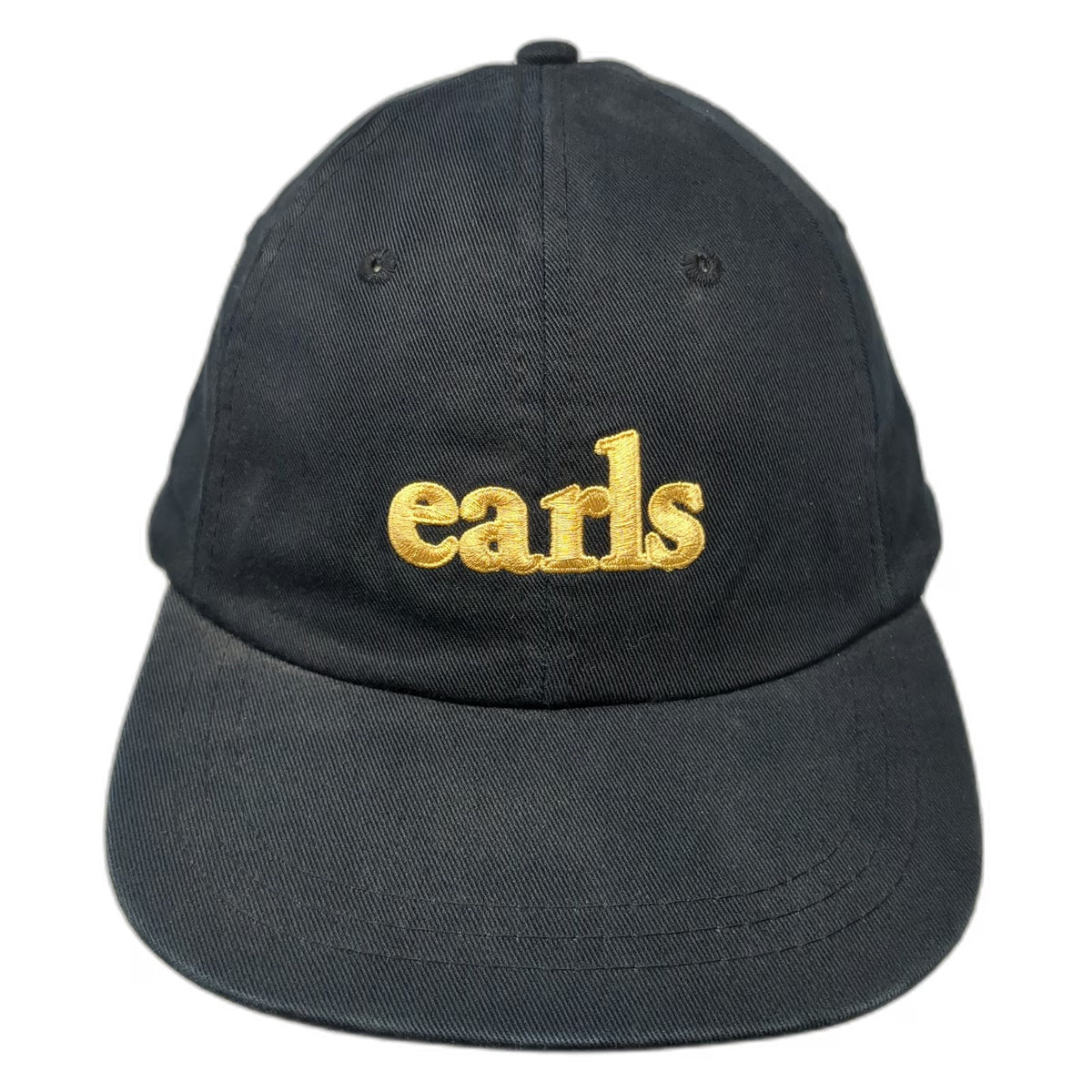 Earls Kitchen Bar Baseball Cap Black One Size Slideback Canada Flag Gold Hat