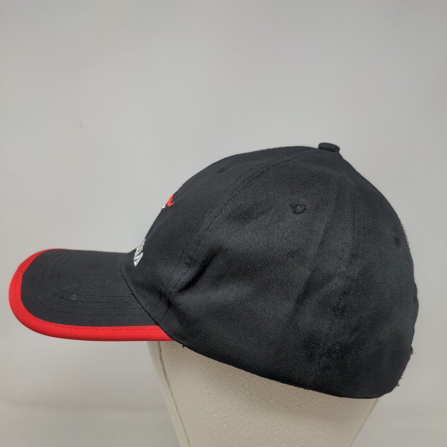 Australia Kangaroo Strapback Hat Black One Size Embroidered 6 Panel