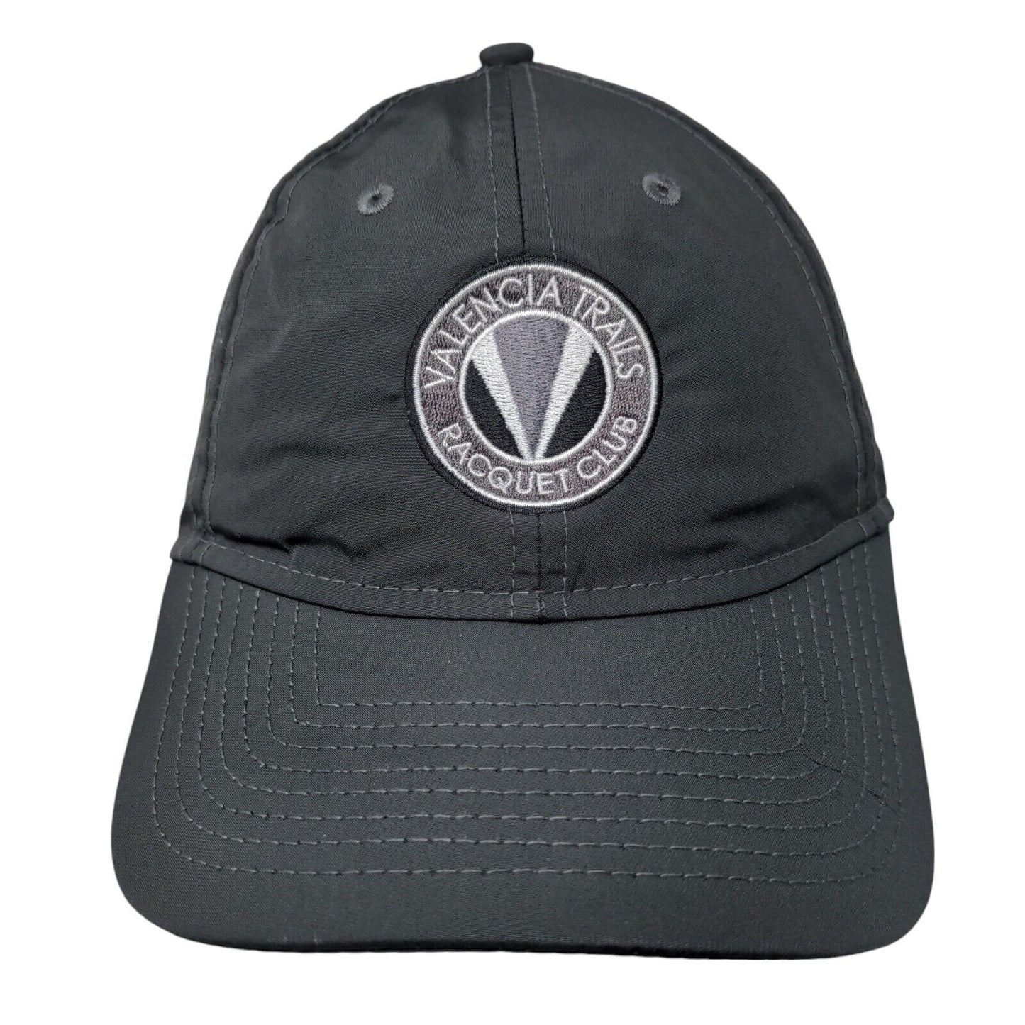 Valencia Trails Racquet Club Strapback Hat Gray OSFM Embroidered New Era