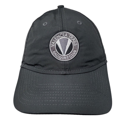 Valencia Trails Racquet Club Strapback Hat Gray OSFM Embroidered New Era