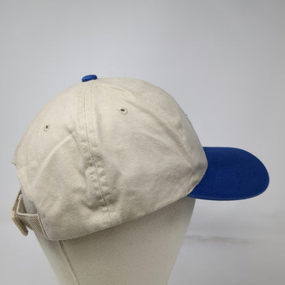 Richardson Baseball Cap Beige Blue One Size Holladay Engineering Strapback Hat